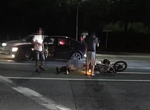 海南一父亲遇车祸救人 发现死者却是自己女儿