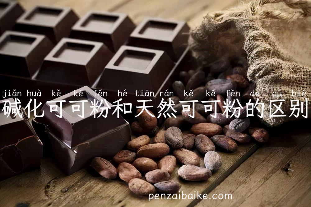 碱化可可粉和天然可可粉的区别